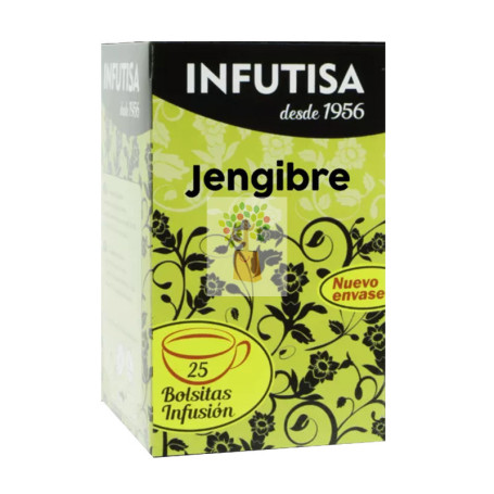 INFUSIÓN DE JENGIBRE 25 FILTROS INFUTISA