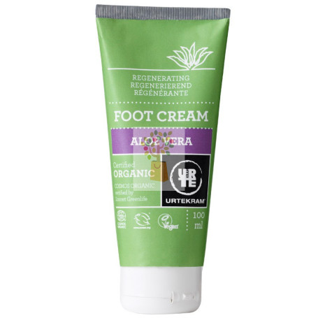 CREMA DE PIES DE ALOE VERA ECO 100Ml. URTEKRAM