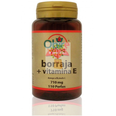 BORRAJA 500Mg. + VITAMINA E 110 PERLAS OBIRE