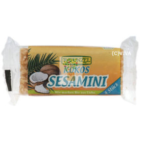 BARRITA SESAMINI COCO 4x27Gr. RAPUNZEL