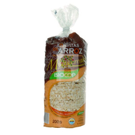 TORTITAS DE ARROZ MULTICEREALES 200Gr. BIOCOP
