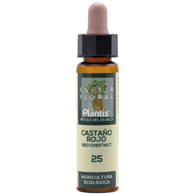 ELIXIR FLORAL 25 CASTAÑO ROJO 10ML PLANTIS