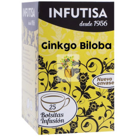 INFUSIÓN DE GINKGO BILOBA 25 FILTROS INFUTISA