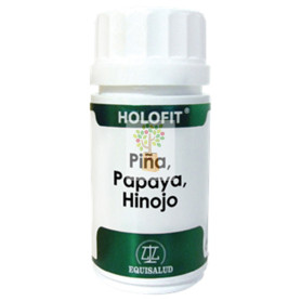 HOLOFIT PIÑA, PAPAYA, HINOJO 50 CAPSULAS EQUISALUD