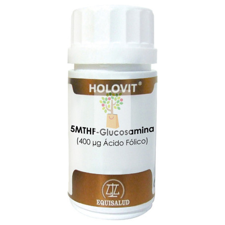 HOLOVIT FOLATO 400µg. (5MTHF-GLUCOSAMINA) 50 CAPSULAS EQUISALUD
