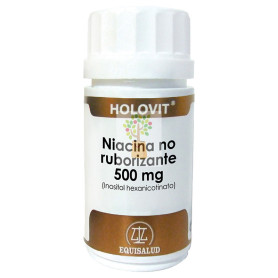 HOLOVIT NIACINA NO RUBORIZANTE 500Mg. 50 CAPSULAS EQUISALUD