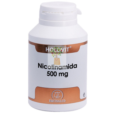 HOLOVIT NICOTINAMIDA 500Mg. 180 CAPSULAS EQUISALUD
