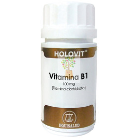 HOLOVIT VITAMINA B1 100Mg. 50 CAPSULAS EQUISALUD