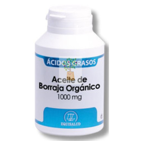 ACEITE BORRAJA ORGANICO 1.000Mg. 120 PERLAS EQUISALUD