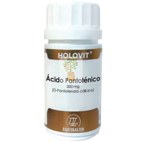 HOLOVIT ACIDO PANTOTENICO 200Mg. 50 CAPSULAS EQUISALUD