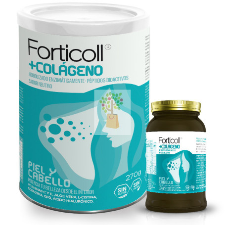 FORTICOLL COLAGENO BIOACTIVO PIEL Y CABELLO 270Gr. FORTICOLL