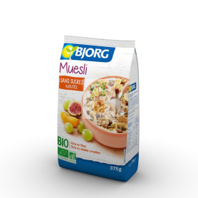 MUESLI CON FRUTAS SIN AZUCAR AÑADIDO 375Gr. BJORG