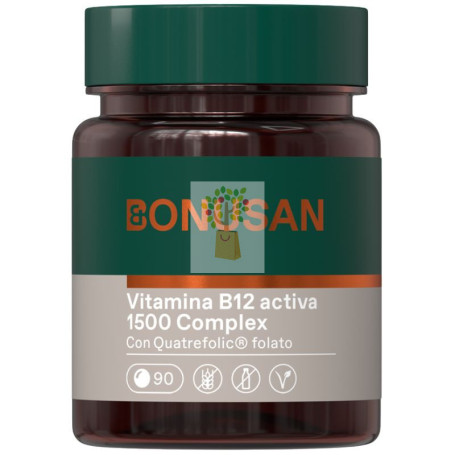 VITAMINA B12 ACTIVA 1500 COMPLEX 90 COMPRIMIDOS BONUSAN