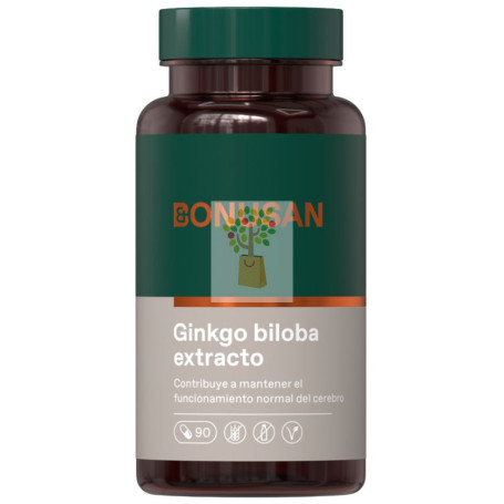 GINKGO BILOBA EXTRACTO 90 CÁPSULAS BONUSAN