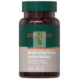 MULTI VITAL FORTE JUNIOR ACTIVO 60 CÁPSULAS BONUSAN