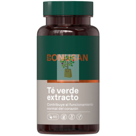 TÉ VERDE EXTRACTO 60 CÁPSULAS BONUSAN