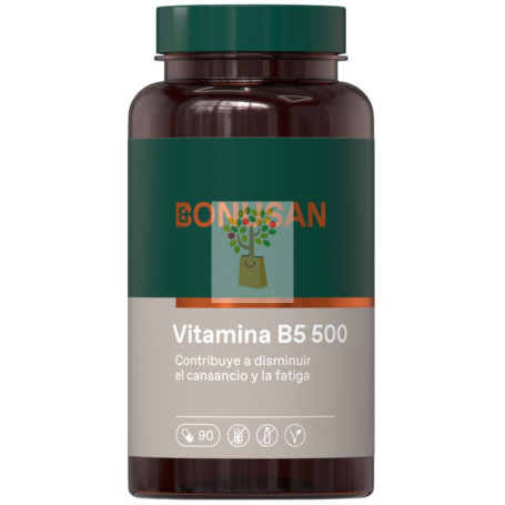 VITAMINA B5 500 90 CÁPSULAS BONUSAN