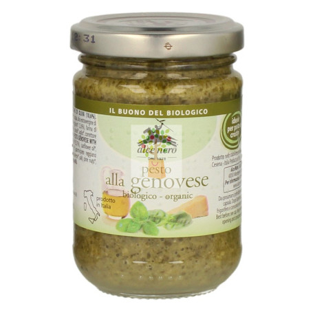 PESTO GENOVES DE ALBAHACA 130 Gr. ALCE NERO
