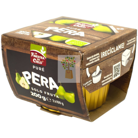 PURÉ DE PERA BIO 200G FINESTRA