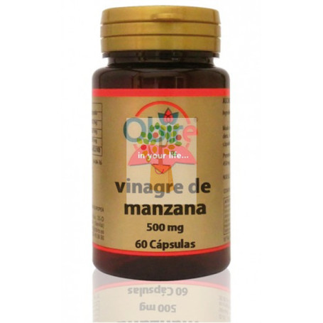 VINAGRE DE MANZANA 500Mg. 60 CAPSULAS OBIRE