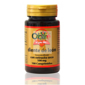 DIENTE DE LEON 500Mg. (EXT. SECO) 100 COMPRIMIDOS OBIRE