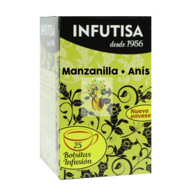 INFUSIÓN DE MANZANILLA CON ANÍS 25 FILTROS INFUTISA
