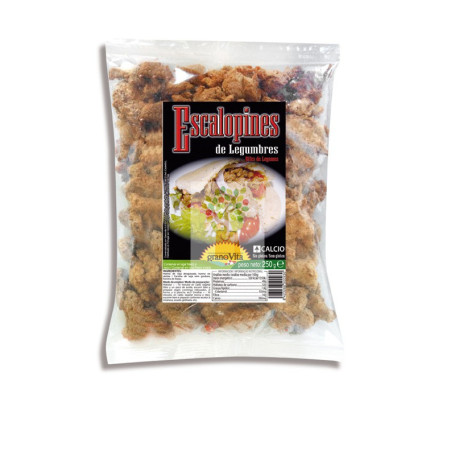 ESCALOPINES SOJA Y LEGUMBRES TEXTURIZADOS 250Gr. GRANOVITA