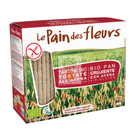 PAN DE FLORES AVENA S/GLUTEN BIO 150Gr. LES PAIN DES FLEURS