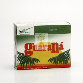 GUARANA 60 CAPSULAS 500Mg. SAKAI