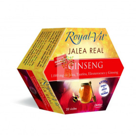 GINSENG CON TAURINA 20 VIALES ROYAL-VIT
