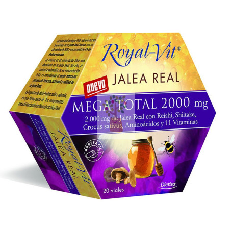 MEGATOTAL 2.000Mg. 20 VIALES ROYAL-VIT