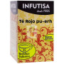 INFUSIÓN DE TÉ ROJO PU-ERH 25 FILTROS INFUTISA