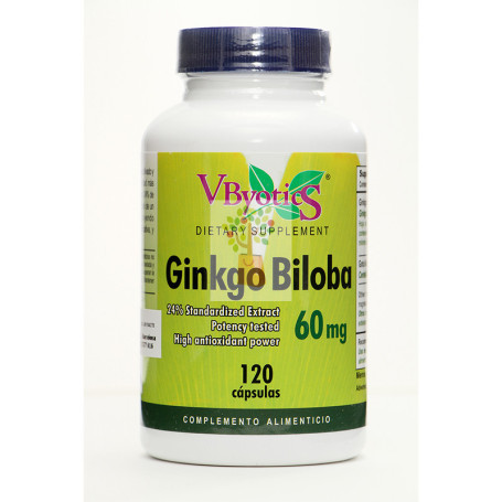 GINKGO BILOBA 120 CAPSULAS VBYOTICS