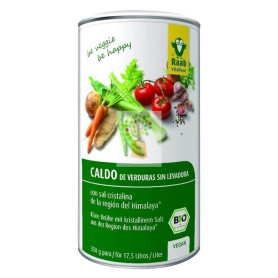 CALDO DE VERDURAS SIN LEVADURA BIO 350Gr. RAAB