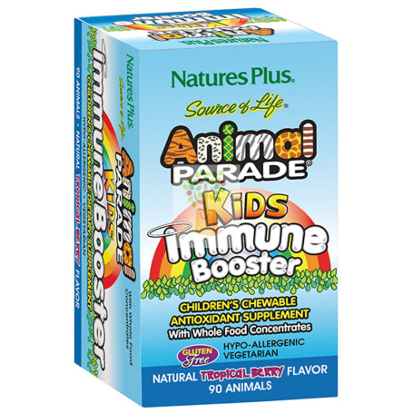 ANIMAL PARADE KIDS IMMUNE BOOSTER 90 COMPRIMIDOS NATURE´S PLUS