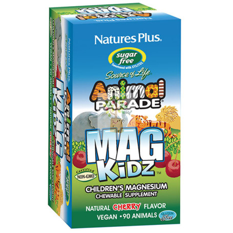ANIMAL PARADE MAG KIDZ 90 COMPRIMIDOS NATURE´S PLUS