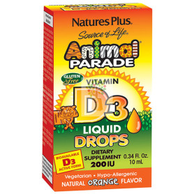 ANIMAL PARADE VITAMINA D3 10Ml. NATURE´S PLUS