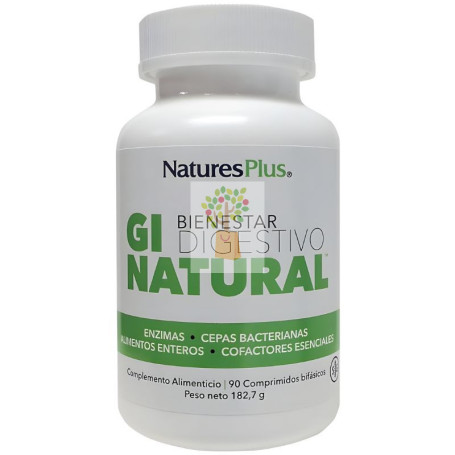 GI NATURAL 90 COMPRIMIDOS NATURES PLUS