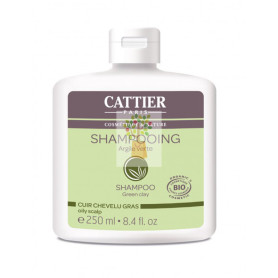 CHAMPU CABELLOS GRASOS (ARCILLA VERDE) 250Ml. CATTIER PARIS