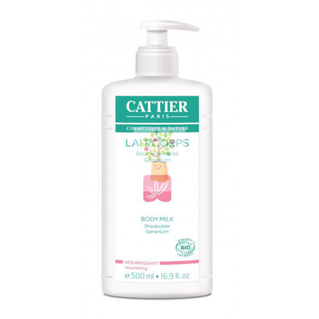 LECHE CORPORAL NUTRITIVA 500Ml. CATTIER PARIS