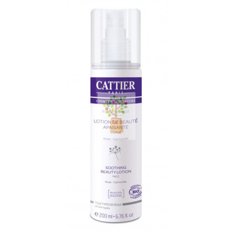 LOCION DE BELLEZA CALMANTE 200Ml. CATTIER PARIS