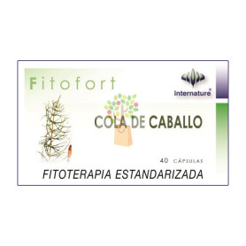FITOFORT COLA CABALLO 40 CAPSULAS INTERNATURE