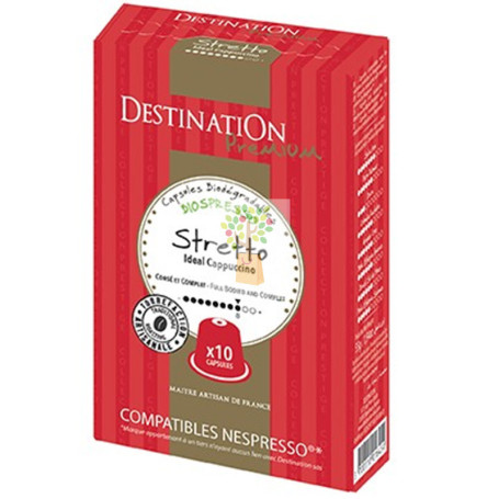 CAFE STRETTO ITALIANO Nº11 10 CAPSULAS DESTINATION