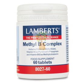 METHYL B COMPLEX 60 TABLETAS LAMBERTS