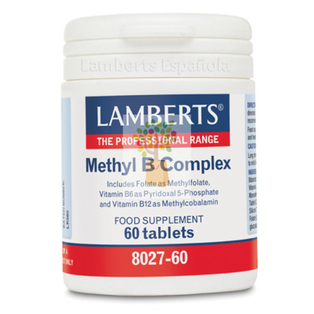 METHYL B COMPLEX 60 TABLETAS LAMBERTS
