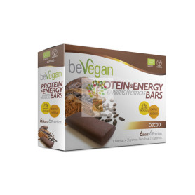 BARRITAS CACAO  PROTEIN-ENERGY 6x35Gr. BEVEGAN