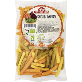 CHIPS DE VERDURAS 70Gr. NATURSOY