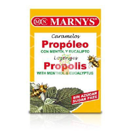 CARAMELOS PROPOLEO, MENTOL Y EUCALIPTO 36,5Gr. MARNYS