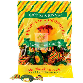 CARAMELOS DE PROPOLEO, MIEL, MENTOL Y EUCALIPTO 60Gr. MARNYS