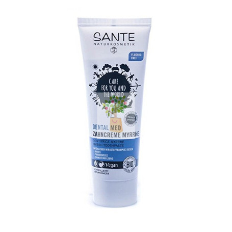 DENTIFRICO MIRRA SIN FLUOR 75Ml. SANTE
